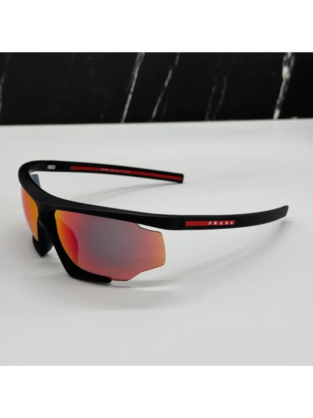 Prada Sport Linea Rossa PS07YS DG010A Sport Sunglasses Authentic NEW